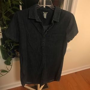 🔴 Forever21 Denim Shirt Dress